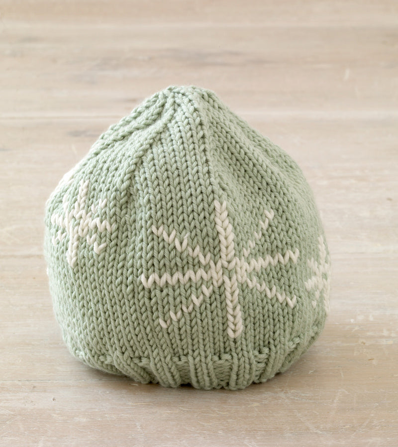 Duplicate Stitch Baby Hat Pattern (Knit) - Version 1