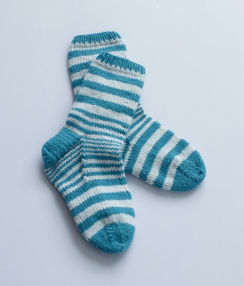 Adult Striped House Socks (Knit)
