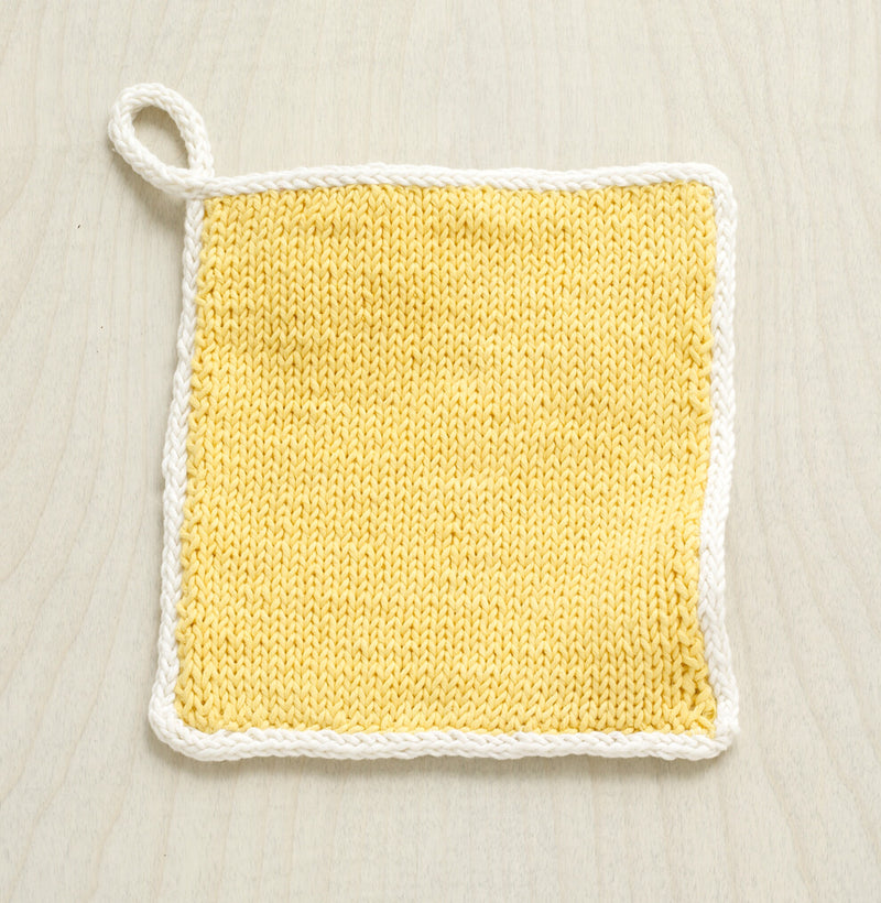 Knit Double Layer Trivet Pattern
