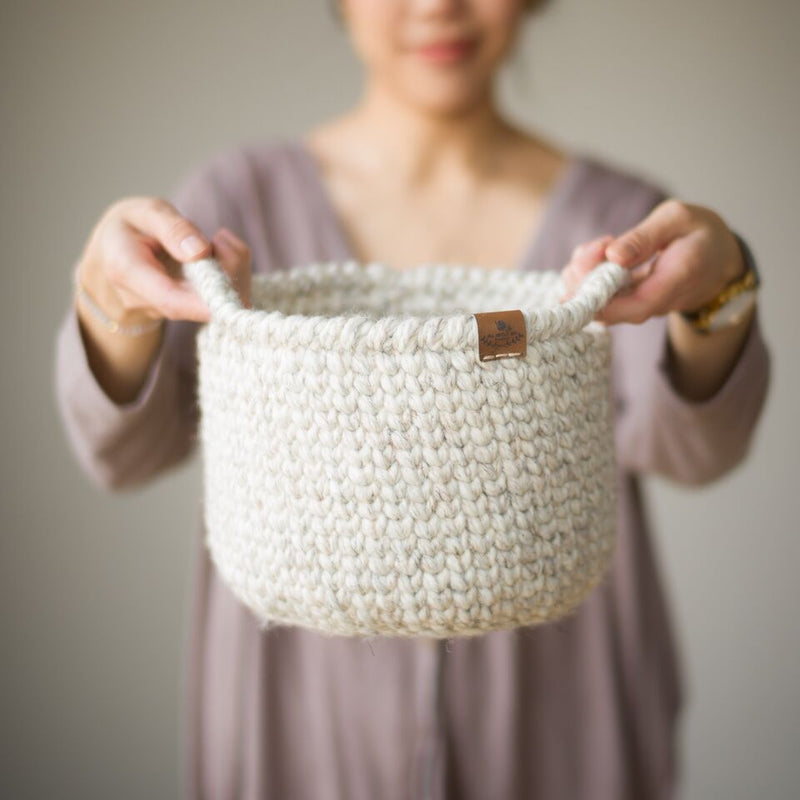 Crochet Kit - Waistcoat Basket