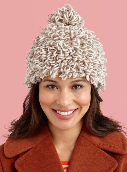 Loopy Hat (Crochet) – Lion Brand Yarn
