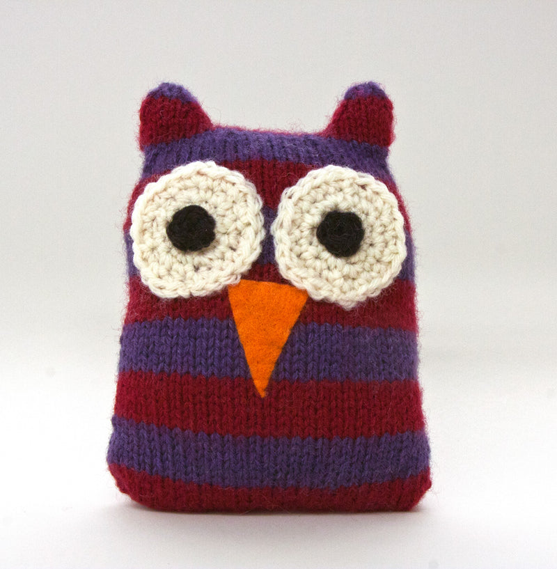 Striped Owl Pattern (Knit)
