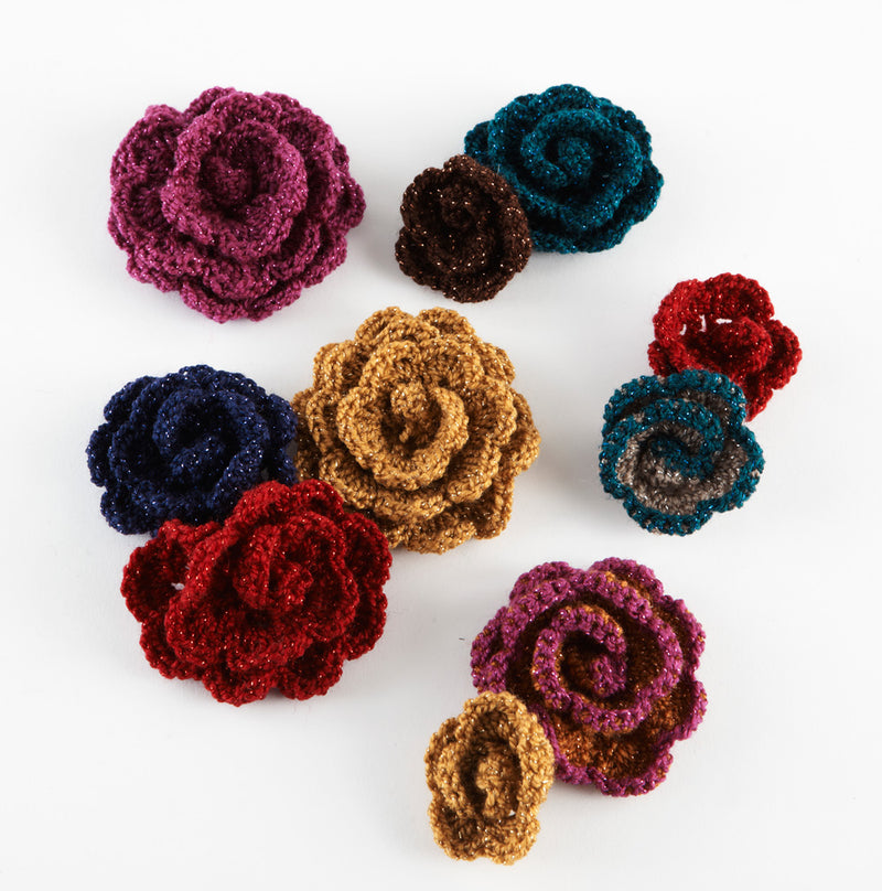 Crocheted Flowers Pattern