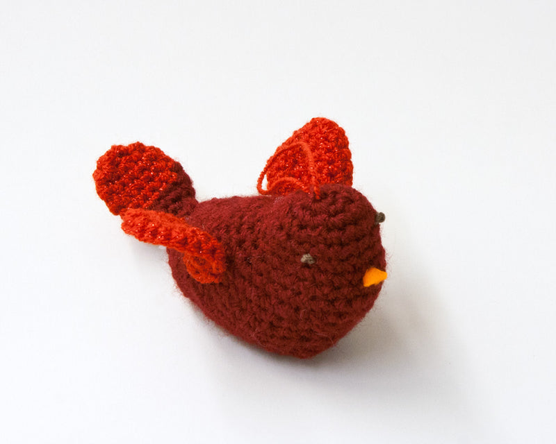 Little Bird Ornament (Crochet)