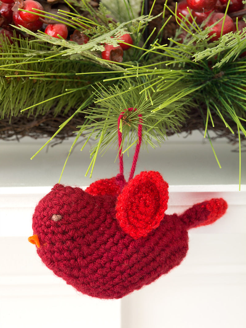 Little Bird Ornament (Crochet)