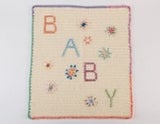 Monogrammed Baby Blanket Pattern (Crochet) thumbnail