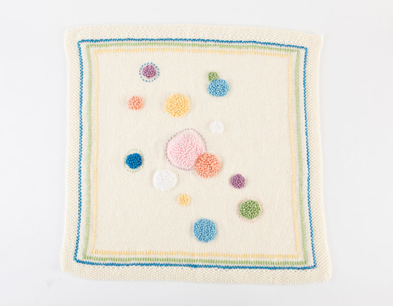 Dotty Baby Wall Hanging Pattern (Knit)