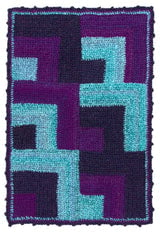 Mega Miters Afghan (Crochet) thumbnail
