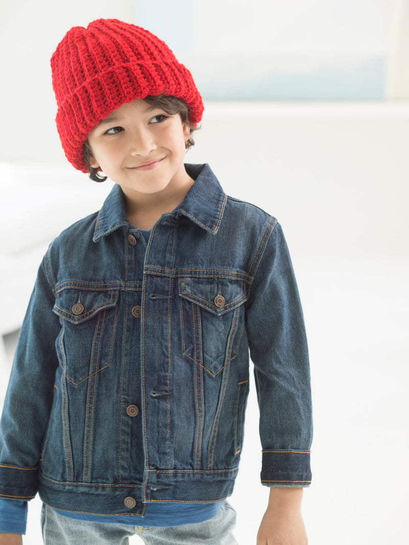 Child's Easy Crochet Hat Pattern