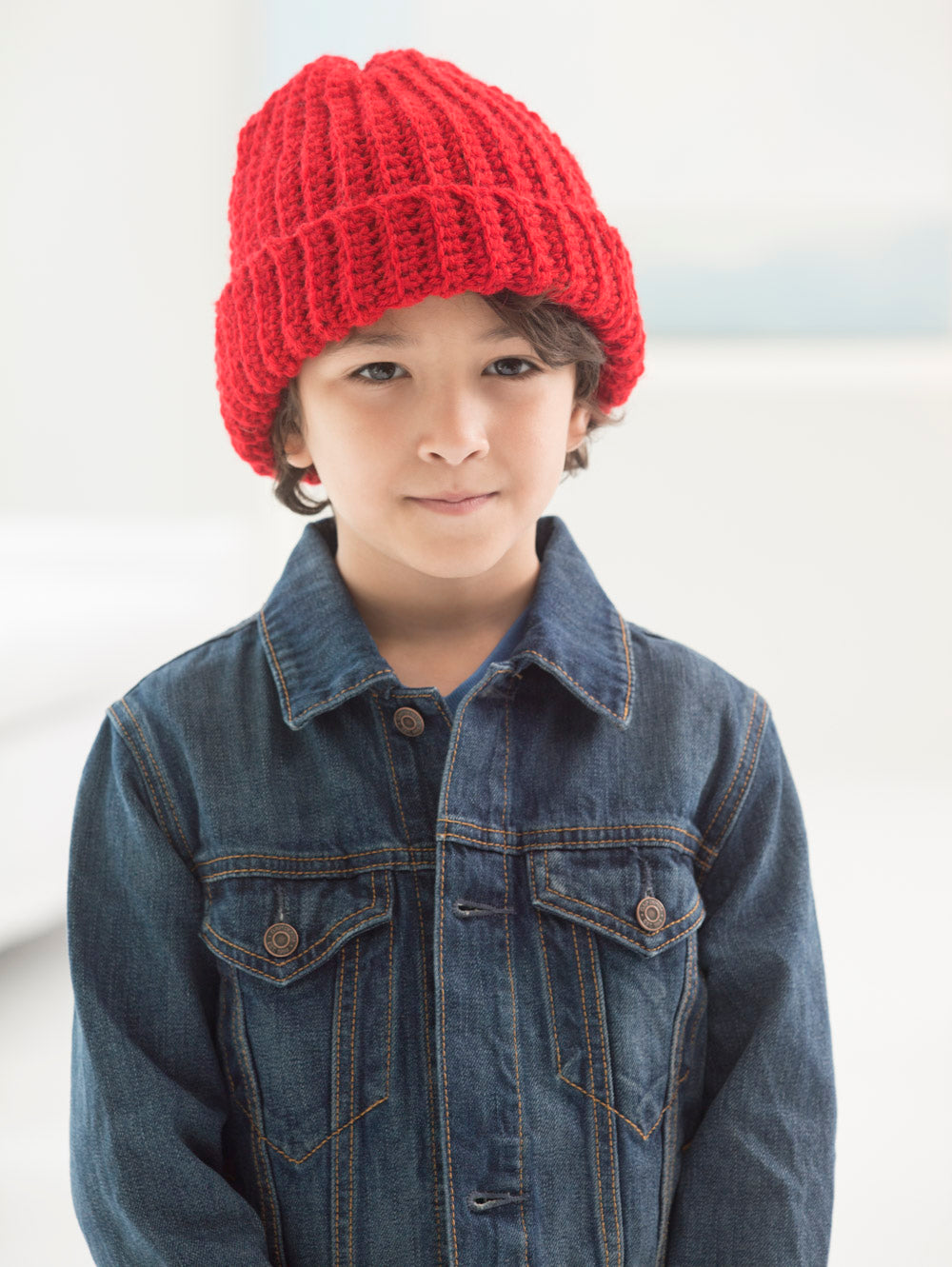 Child's Easy Crochet Hat Pattern Lion Brand Yarn
