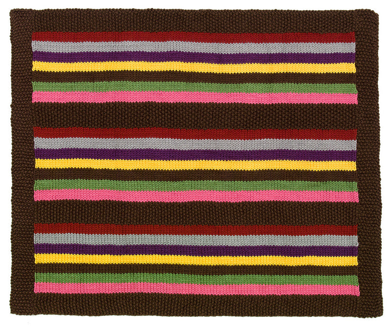Amish Stripe Afghan (Knit)
