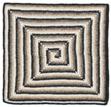 Spiraling Into Winter Afghan Pattern (Crochet) thumbnail
