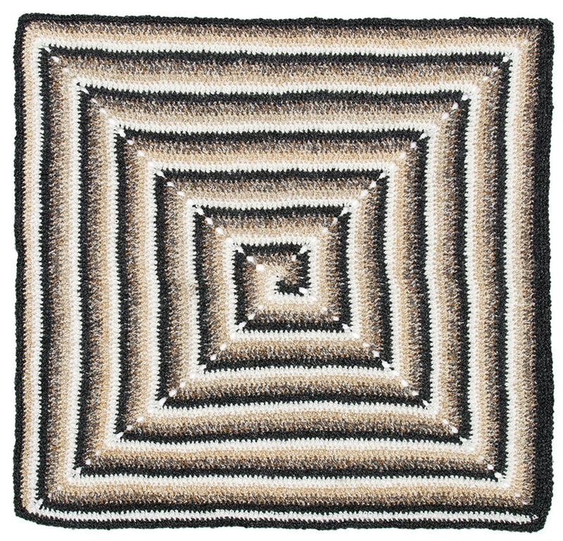 Spiraling Into Winter Afghan Pattern (Crochet)