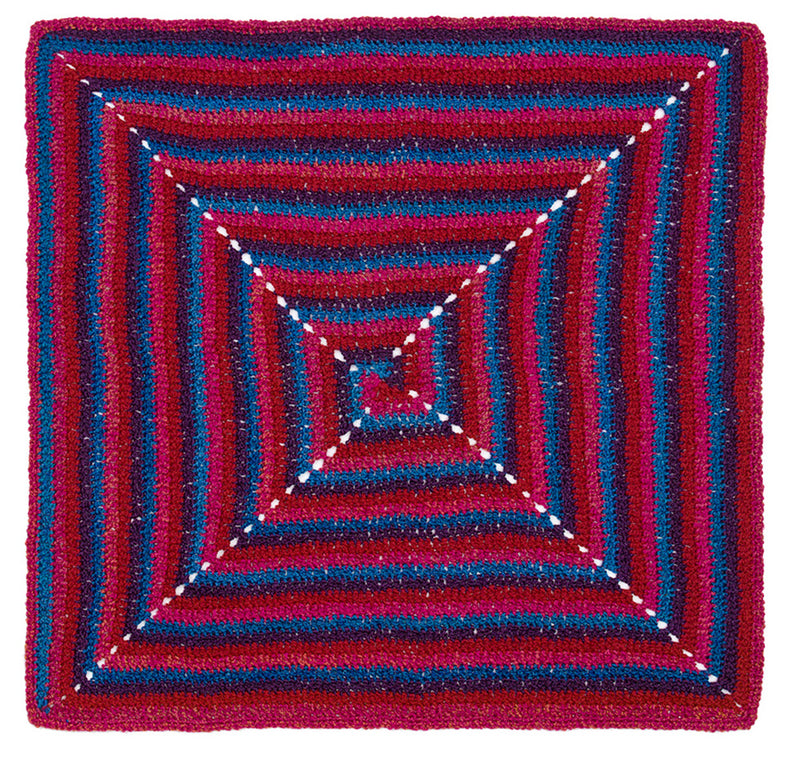 Spiraling Into Summer Afghan Pattern (Crochet)