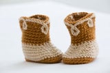 Cowboy Booties Pattern (Crochet) thumbnail