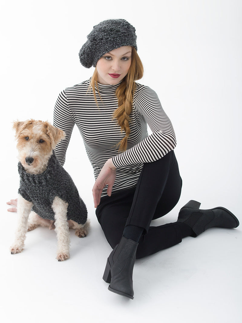 The Poet Dog Sweater (Crochet) - Version 2