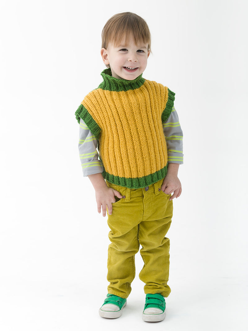 Child's Turtle Vest (Knit)