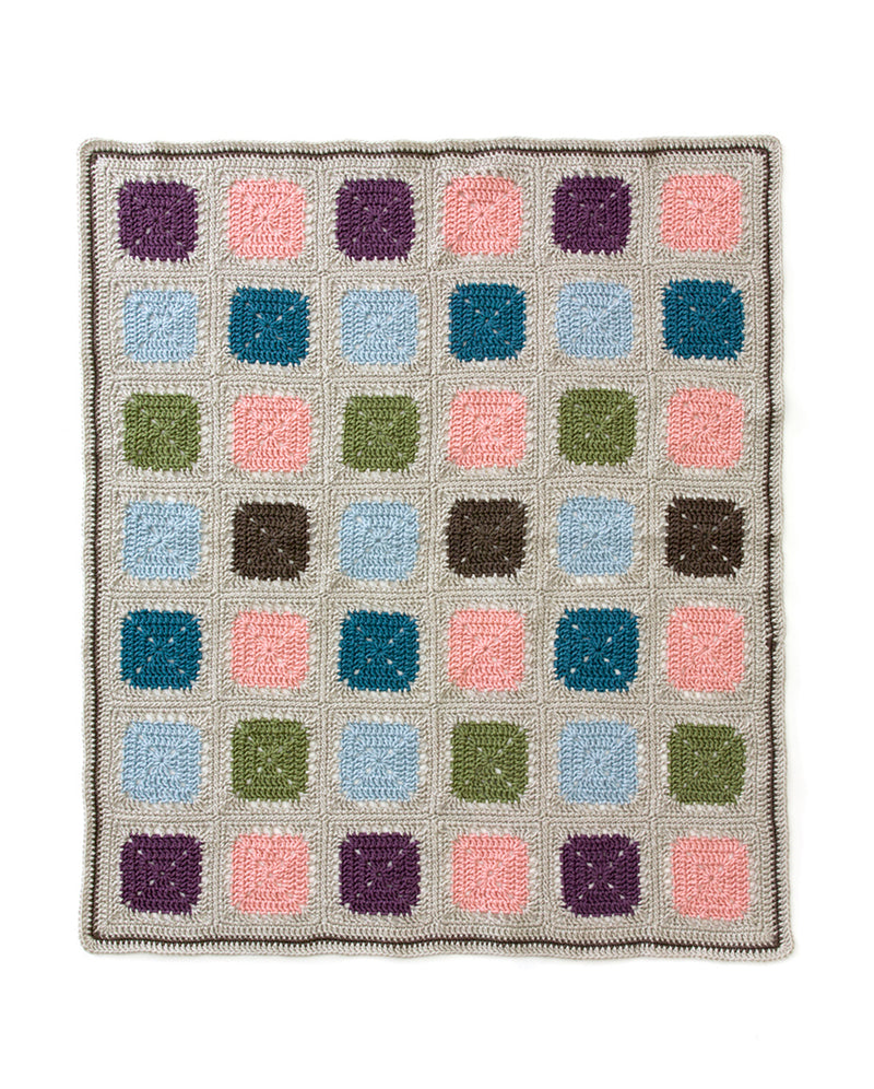 Vintage Hues Granny Afghan (Crochet)
