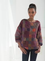 Painterly Mitered Pullover (Knit) thumbnail