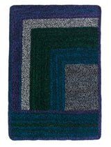 Furrowed Grid Afghan (Crochet) thumbnail