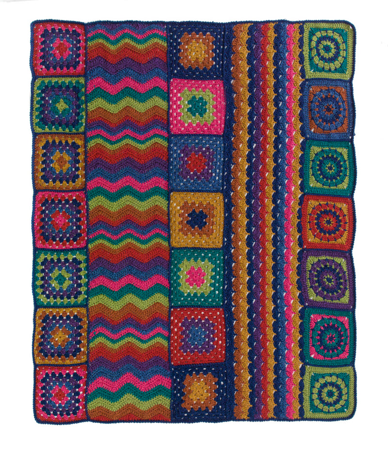Color Infused Afghan (Crochet)