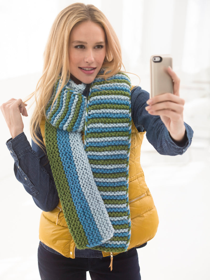 Follow Your Bliss #Scarfie (Knit)