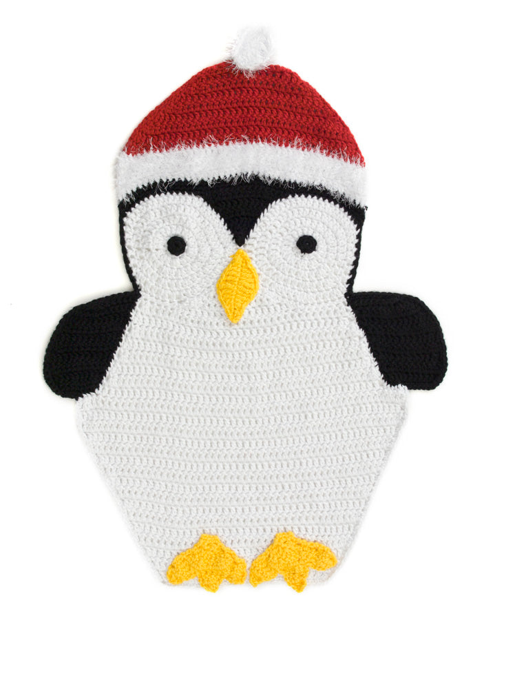 Holiday Penguin Afghan (Crochet)