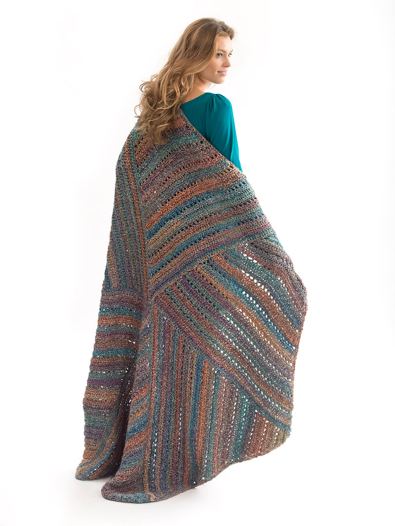 Neck's Best Thing Triangle Blanket (Crochet)