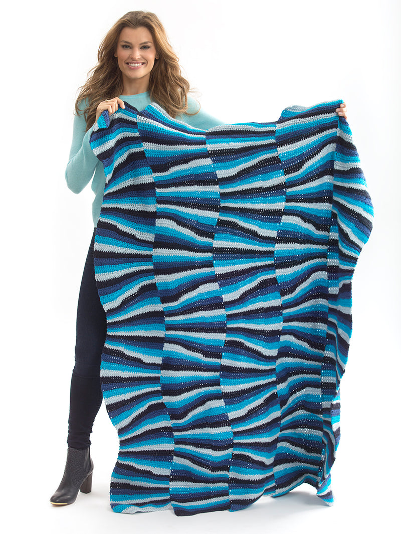 Neck's Best Thing New Slant Blanket (Crochet)