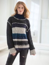 Color Block Sweater (Knit) - Version 2 thumbnail