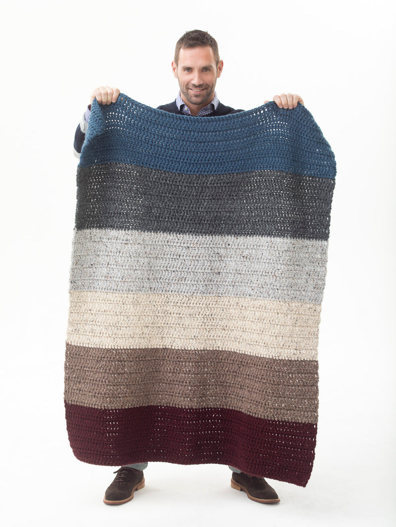 Even Guys Make Blankets  (Crochet)
