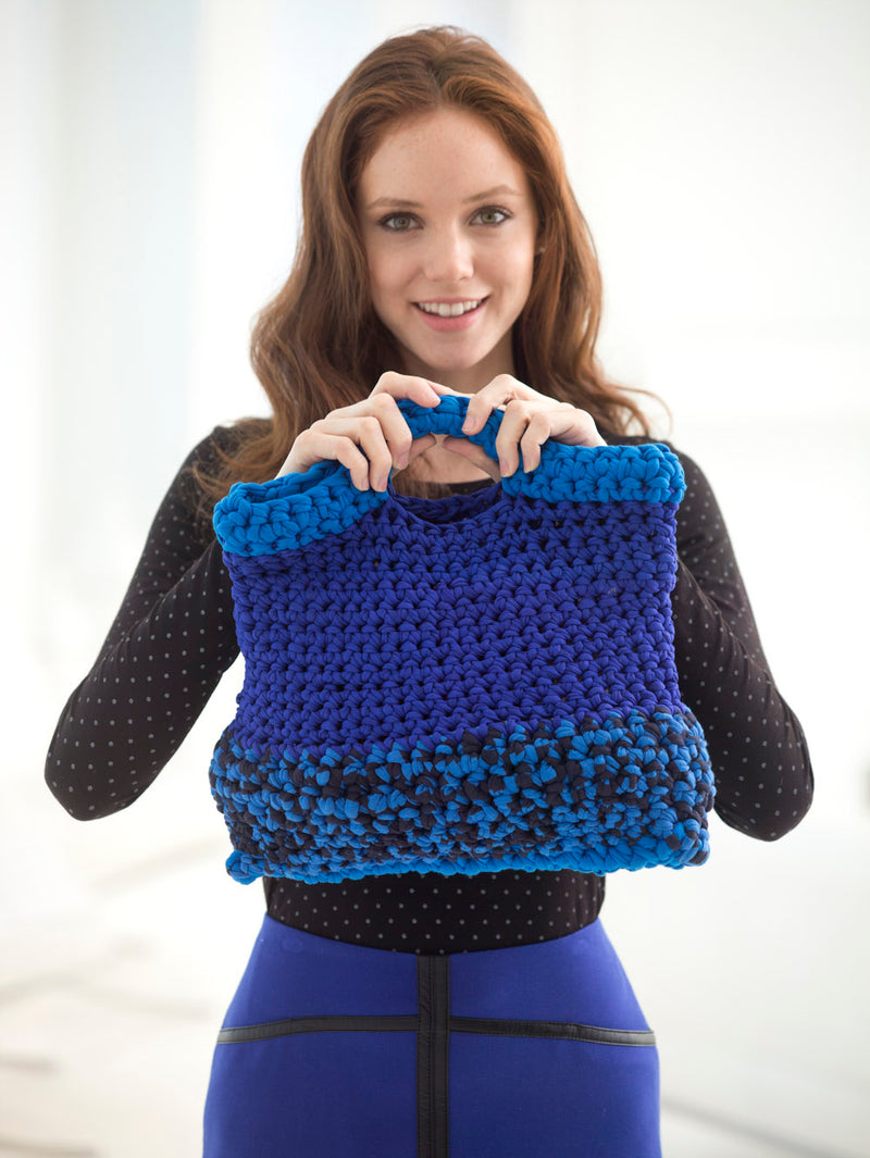 Moody Blue Bag (Crochet)