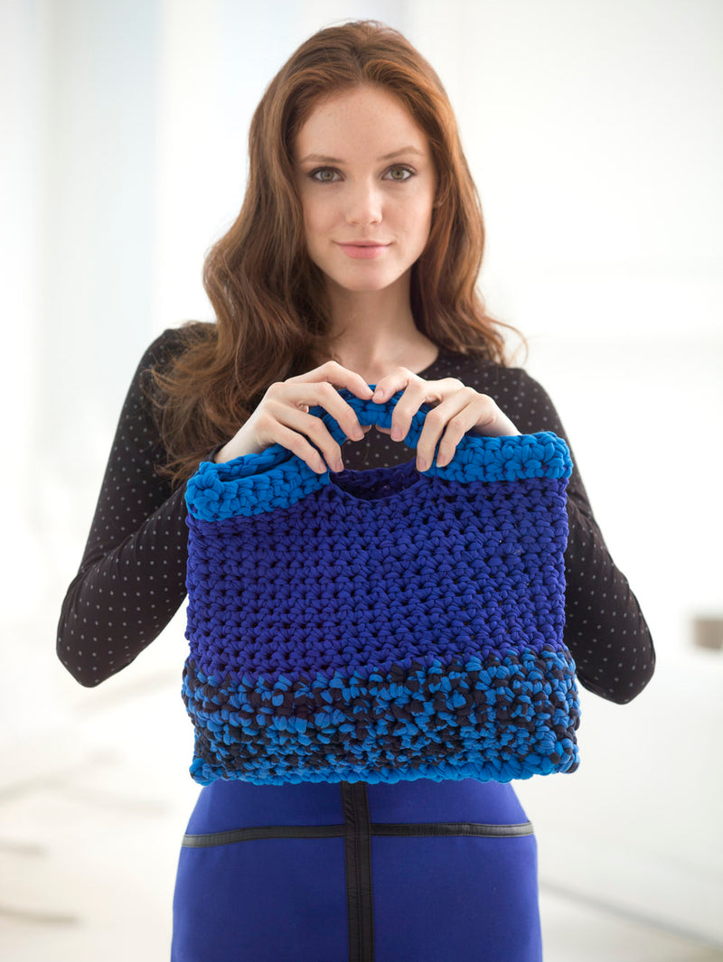 Moody Blue Bag (Crochet)