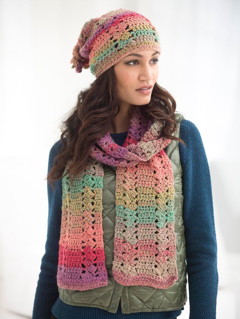 Easy Eyelet Hat (Crochet)