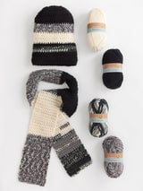 Level 2 - Easy Crochet Scarf & Hat - Version 5 thumbnail