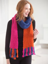 Spicy Striped Scarf (Knit) thumbnail