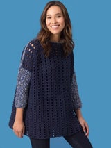 Level 2 - Easy Crochet Pullover thumbnail