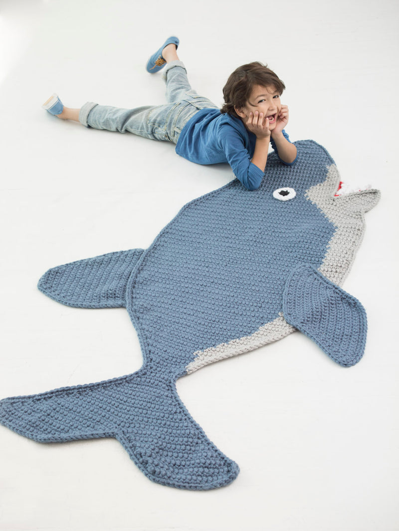 Shark Afghan (Crochet)