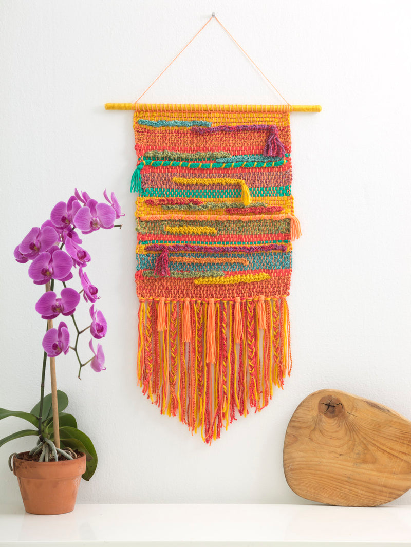 Loom Woven Fiesta Wall Hanging (Weave)