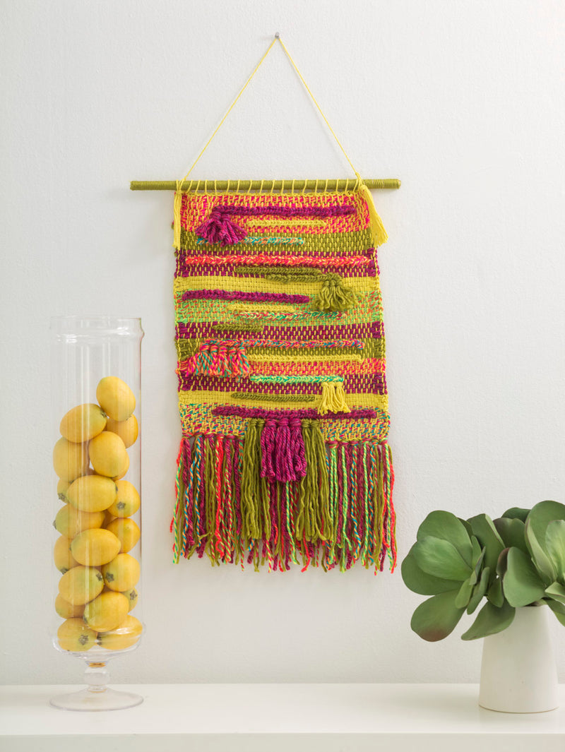 Loom Woven Heat Wave Wall Hanging (Weave)