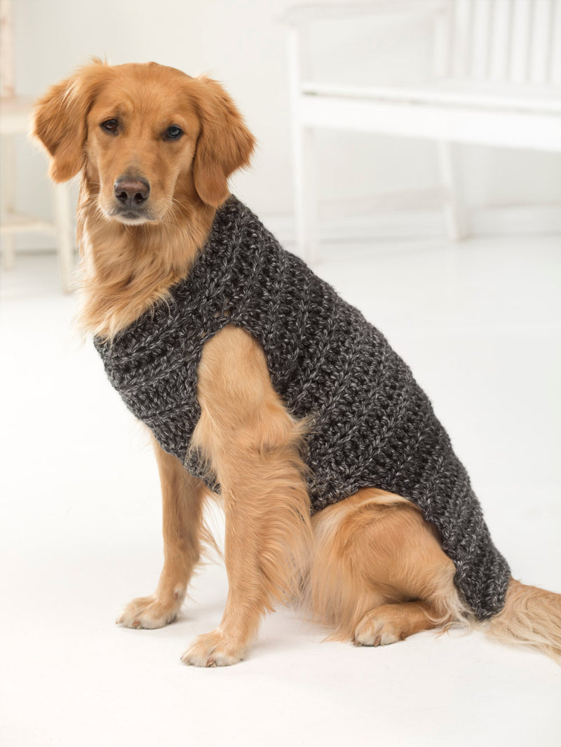 Marley Dog Sweater (Crochet) - Version 1