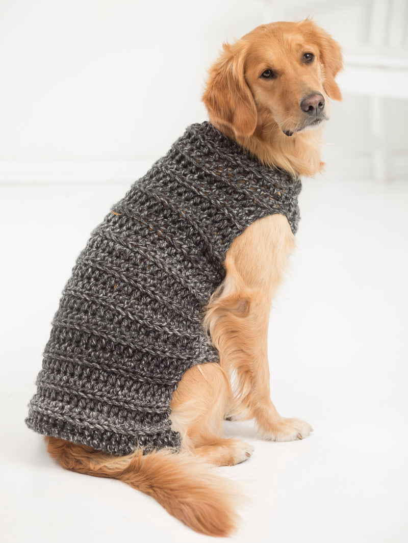 Marley Dog Sweater (Crochet) - Version 2