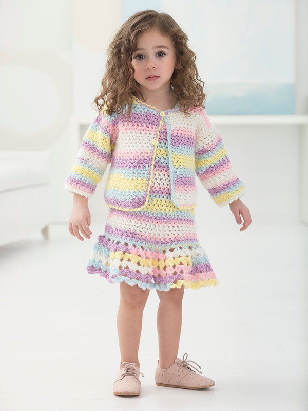 Devonshire Dress And Cardi (Crochet)