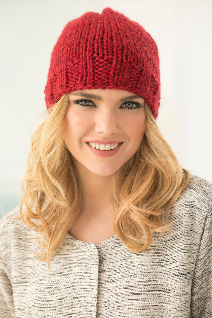 帽子 y.a.r.n kint hat Knit Level 2 Hat (Knit) – Lion Brand Yarn