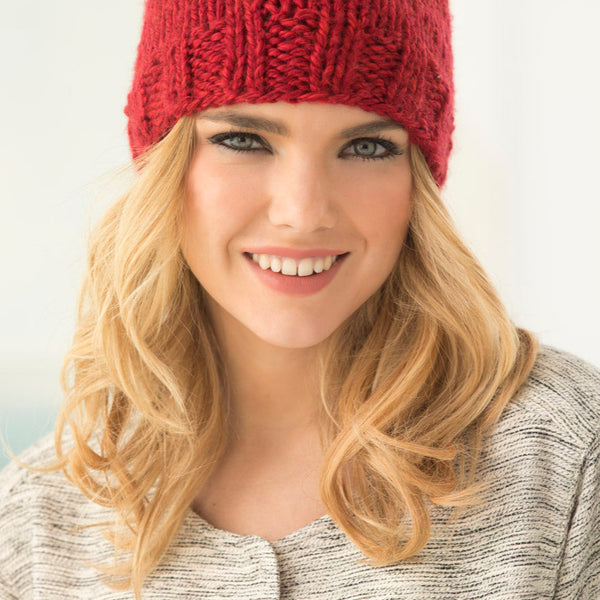 Knit Level 2 Hat (Knit) – Lion Brand Yarn