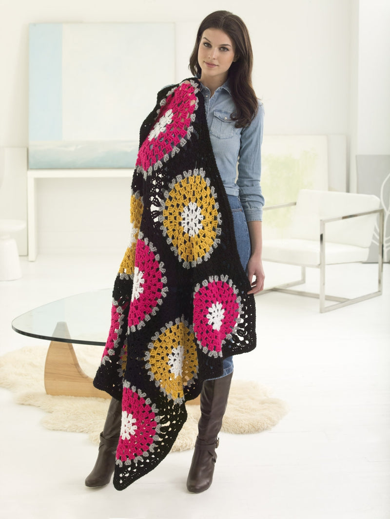 Pine Bluff Mandala Afghan (Crochet)