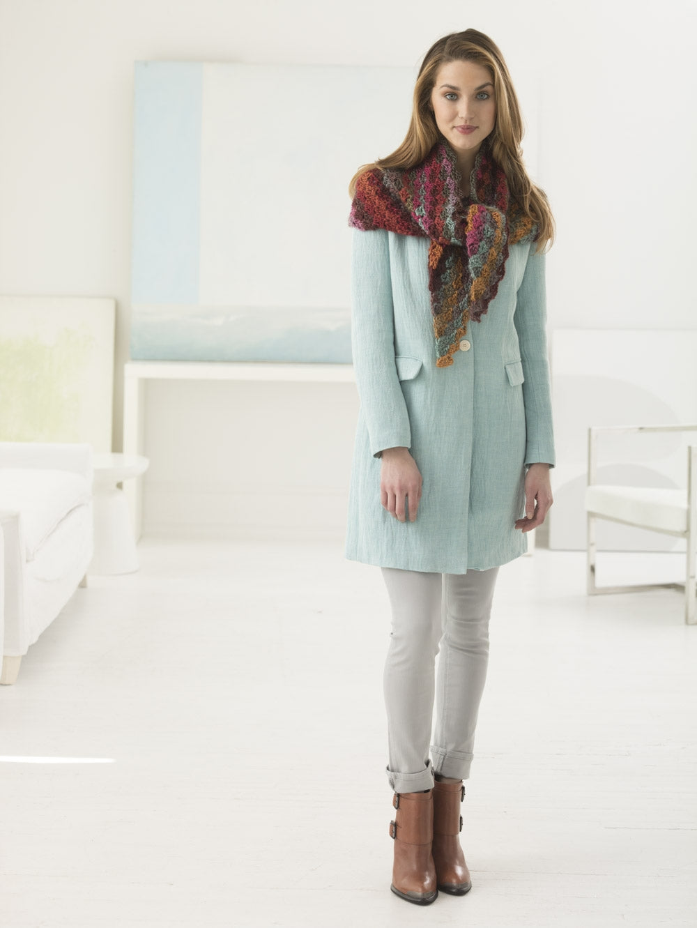 Bella Vista Shawl (Crochet) – Lion Brand Yarn