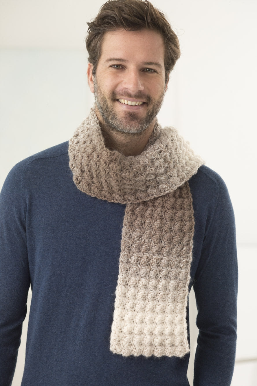 1 Ball Scarf (Crochet) – Lion Brand Yarn