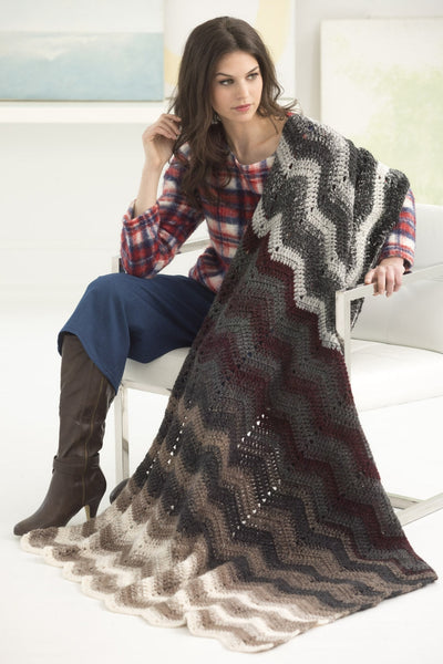 5 Ball Ripple Afghan (Crochet) - Version 1 – Lion Brand Yarn