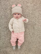 Girl's Baby Bear Hat (Crochet) thumbnail
